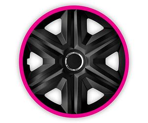 Nrm Fast Lux Lot de 4 enjoliveurs universels pour voiture