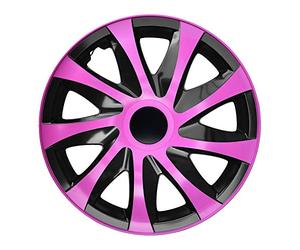 NRM kO241 Draco CS enjoliveur Noir/Rose 13, Set de 4
