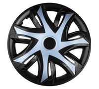 NRM N-Power Enjoliveurs 15'' Bicolore Azur/Noir Azur enjoliveurs 4 pcs