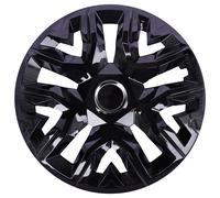 Enjoliveurs universels 15'' NRM Perfecto noir laqué 4 pièces
