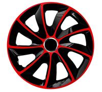 NRM Stig Extra - Enjoliveur 15'' - Universel noir/rouge -1 pièce
