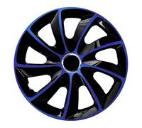 NRM Stig Extra Enjoliveur universel, 1 enjoliveur universel, 1 pièce en plastique de qualité supérieure (bleu/noir, 14")