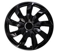 NRM Stig Lot de 4 enjoliveurs Noirs de 17"