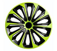 NRM STRONG DUO 16'' Enjoliveurs vert-noir - 4 pcs