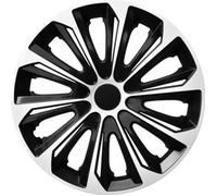 NRM STRONG DUOCOLOR Enjoliveurs noir et blanc 14 ""