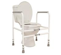 Nrs Healthcare M00870 Cadre de Toilette Debout Libre - Largeur et Hauteur Adjustable