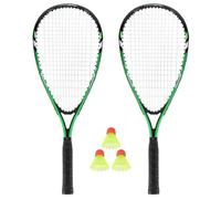 Crossminton NRS001 NLS NRS001 Coffret de 2 Raquettes de fléchettes Vert