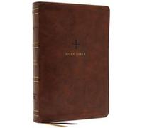 NRSV, Catholic Bible, Thinline Edition, Leathersoft, Brown, Comfort Print: Holy Bible