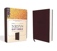 NRSVue, Gift Bible, Leathersoft, Burgundy, Comfort Print
