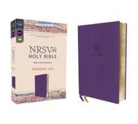 Nrsvue, Holy Bible, Personal Size, Leathersoft, Purple, Comfort Print
