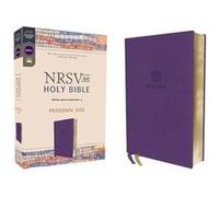 NRSVue Holy Bible Personal Size Leathersoft Purple Comfort Print - Zondervan - Zondervan - Livre en Anglais - Leather fine binding ZondervanZondervan (Auteur)