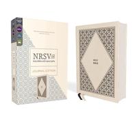 NRSVue, Holy Bible with Apocrypha, Journal Edition, Cloth over Board, Cream, Comfort Print