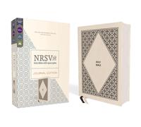 Nrsvue, Holy Bible With Apocrypha, Journal Edition, Cloth Over Board, Cream, Comfort Print