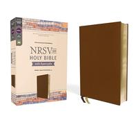 NRSVue, Holy Bible with Apocrypha, Leathersoft, Brown, Comfort Print
