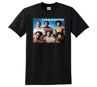 NRSWUPTT The Commodores T Shirt Vinyl CD Cover Small Medium Large XLBlackXL