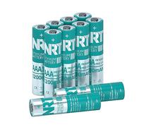 NRT AAA Batteries 10 Pack Triple A 1.5V 1200mAh Longer Lasting Power AAA Lithium Batteries, Non-Rechargeable (Lithium AAA-10 Unité)