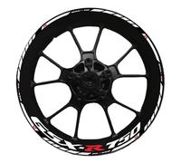 NRTNRFQW Bande Adhésive Réfléchissante Épaisse Moyeu De Roue De Moto Compatible avec pour Suzuki GSX-R750(002)