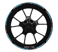 NRTNRFQW Bande Adhésive Réfléchissante Épaisse Moyeu De Roue De Moto Compatible avec pour Suzuki GSX-R750(0025)