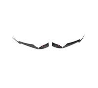 NRUXDYNAcv Carbon Fiber Front Bumper Intake Vents Canards Compatible for Corvette C8 2020-2021