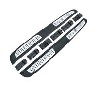 NRUXDYNAcv Compatible avec Captiva Trax, marchepieds latéraux électriques d'origine avec éclairage de bienvenue granulaire, marchepieds latéraux étanches(For L6-black)