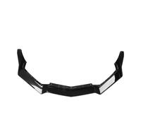 NRUXDYNAcv Compatible for Corvette C8 2 Door Z51 Stingray STG 3 2020-2024 Glossy Black Carbon Look Car Front Bumper Lip Spoiler Splitter(Glossy Black)