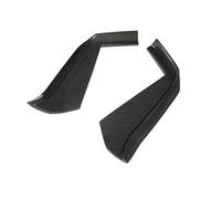 NRUXDYNAcv Compatible for Ferrari 488 GTB 2015-2018 Carbon Fiber Wrap Angle Car Front Bumper Splitter Corner Trim Cover Front Chin Car Accessories(Matte Black)