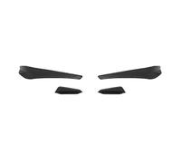 NRUXDYNAcv Front Bumper Wings Compatible for VW Arteon R 2020 2021 2022 2023 2024 Arteon Sedan Body Kit Front Bumper Wings(Lridescent Carbon Texture Style)
