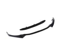 NRUXDYNAcv Glossy Black Front Bumper Splitter Lip Compatible for BMW X3 X4 G01 G02 M Sport 2018-2020 Front Spoiler Chin Splitter