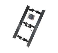 NRUXDYNAcv Marchepied électrique for pick-up, marchepied électrique automatique à 3 supports, marchepieds latéraux électriques automatiques, marchepieds alimentés par OBD, compatibles avec Ranger 2024