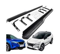 NRUXDYNAcv Marchepied latéral d'origine compatible avec Nissan Qashqai 2022 2023 2024 2025, perçage gratuit, n'abîme pas la voiture