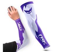 NRV Manchette Esport Mutant - Manchette de Compression Gaming pour l’Esport - Design Respirant, Durable et Flexible - Blanc & Violet (Violet, M)