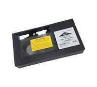 NRVTRE Adaptateur de Cassette VHS-C pour enregistreur VHS, Porte de | Coque de cassette de conversion pleine avec porte de chargement visible pour la visualisation de bandes à