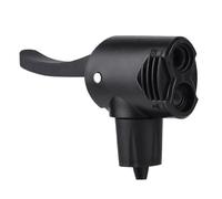 NRVTRE Adaptateur de Valve de Pneu de Voiture, Embout de Gonflage,Tête de Pompe de Remplacement Filetée avec Double Valve,pour Les Pneus de Voiture, de Vélo et de Moto