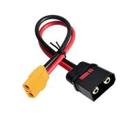 NRVTRE Câble de connecteurs d ' Alimentation XT90 QS8 Câble de Liaison d ' Alimentation Mobile 3 Longueurs Cordon de en Option Convient Petites configurations FPV Faible résistance