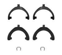 NRVTRE Charnière de Bandeau pour Casque WHCH520, Ensemble de Support de Bras, Construction en Plastique, ingénierie précise, fiabilité, Performances, Joint de Remplacement L + R