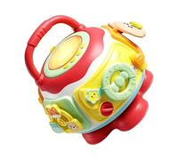 NRVTRE d ' activité 6 côtés avec Panneaux cognitifs colorés, Red