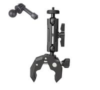NRVTRE De caméra pour Guidon de, Pince à tête sphérique de | en aluminium ABS pour balade à vélo en extérieur 3, 5 x 6, 3 pouces