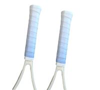NRVTRE Élasticité épaissie Raquette de Badminton Colle Serviette Bande antidérapante Absorbant la Sueur Bande pour Raquette Canne à pêche PU Absorbant Tennis Badminton Grip