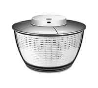 NRVTRE Essoreuse à Salade électrique avec séchage par Bouton, B | Panier amovible, bol transparent pour fruits, cuisine