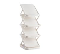 NRVTRE Étagère à Chaussures Portable multifonctionnelle pour intérieur et extérieur, Petit Espace, Conception Robuste, présentoir à Chaussures