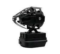NRVTRE Lampe de Poche sans Fil 21 V, luminosité réglable, 3 Niveaux | Construction en métal et plastique pour les urgences et les ateliers, lampe utilitaire de type lourd, lampe