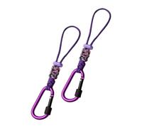 NRVTRE Lanière à Clip pour Porte-Bouteille pour Les Utilisateurs en Plein air et Le Camping G Clip pour Porte-Bouteille en Plein air à Lanière à Eau Boucle Tressée Camp Randonnée Voyage Attache Petit