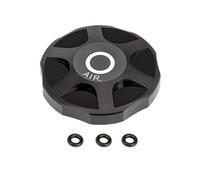 NRVTRE Les valves de Fourche de Suspension de vélos Couvrent Le | Protecteur de fourche à Air et gaz pour vélo de montagne, Absorption des chocs, couvercles de valves de fourche à
