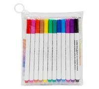 NRVTRE Marqueur d'encres infusibles 6/12 Couleurs, Stylo à encres de Sublimation à Transfert Thermique pour Presse Cricut/Presse à Chaud, Encre infusible pour Sublimation
