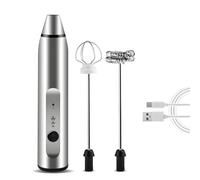 NRVTRE Mélangeur à Fouet USB, Silver