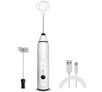 NRVTRE Mélangeur à Fouet USB, White