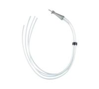 NRVTRE Organisateur de filaments à Quatre canaux Compatible avec | Ensemble tube de guidage 4 en 1, raccord à sortie unique, maintenance du routage