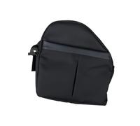 NRVTRE Pochette de rangement latérale | de coffre en tissu doux avec fermeture éclair, sections extérieures divisées, accès propre pour les fournitures