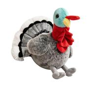 NRVTRE Poupée de Dinde en Peluche, Jouet câlin Confortable, Black | Jouet de confort de solitude rempli de coton pour les tout-petits filles; Émotion Calme Décor Festif