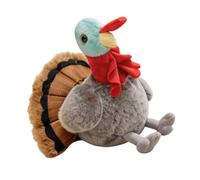 NRVTRE Poupée de Dinde en Peluche, Jouet câlin Confortable, Brown | Jouet de confort de solitude rempli de coton pour les tout-petits filles; Émotion Calme Décor Festif